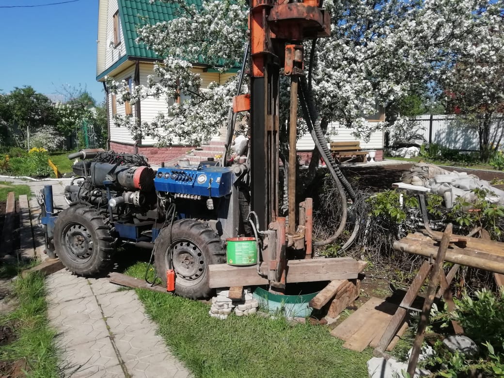Бурение и обустройство скважины в поселке Быкова  
